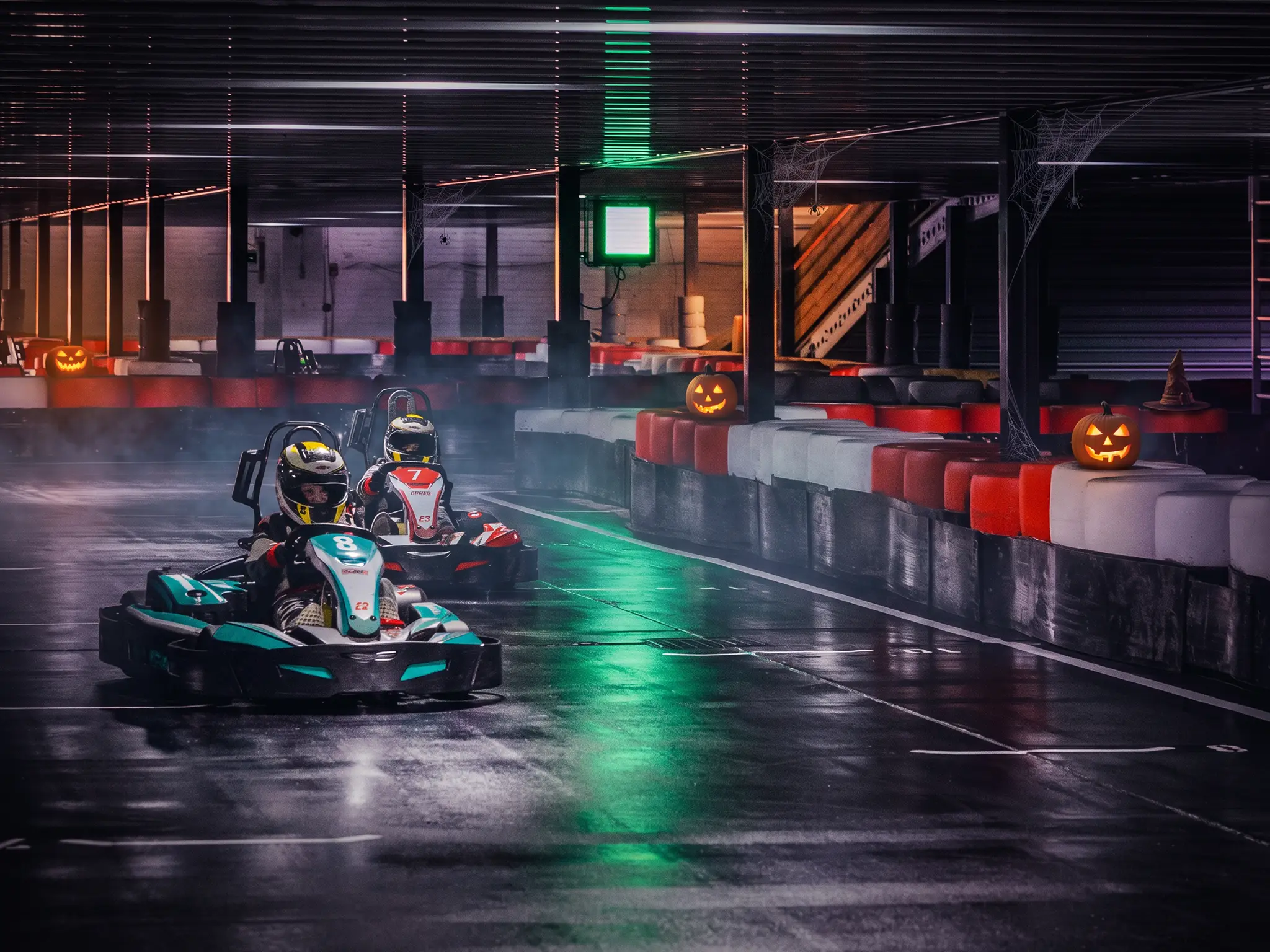 Inkart Halloween kids race